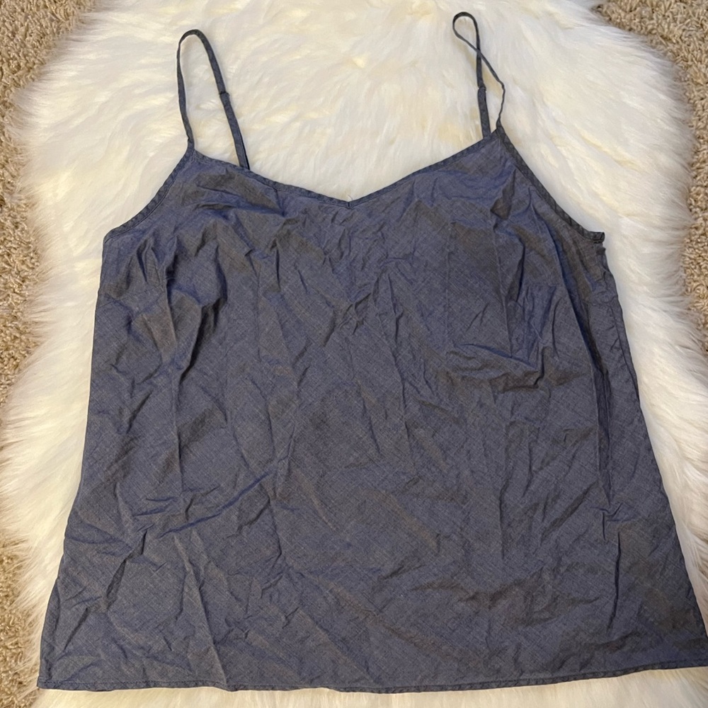 J. CREW Sleep Tank Top, Blue size Medium